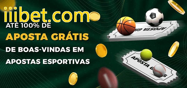 iiibet.combet Ate 100% de Aposta Gratis