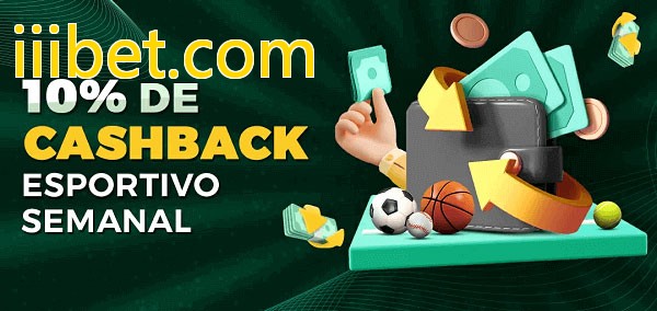 10% de bônus de cashback na iiibet.com